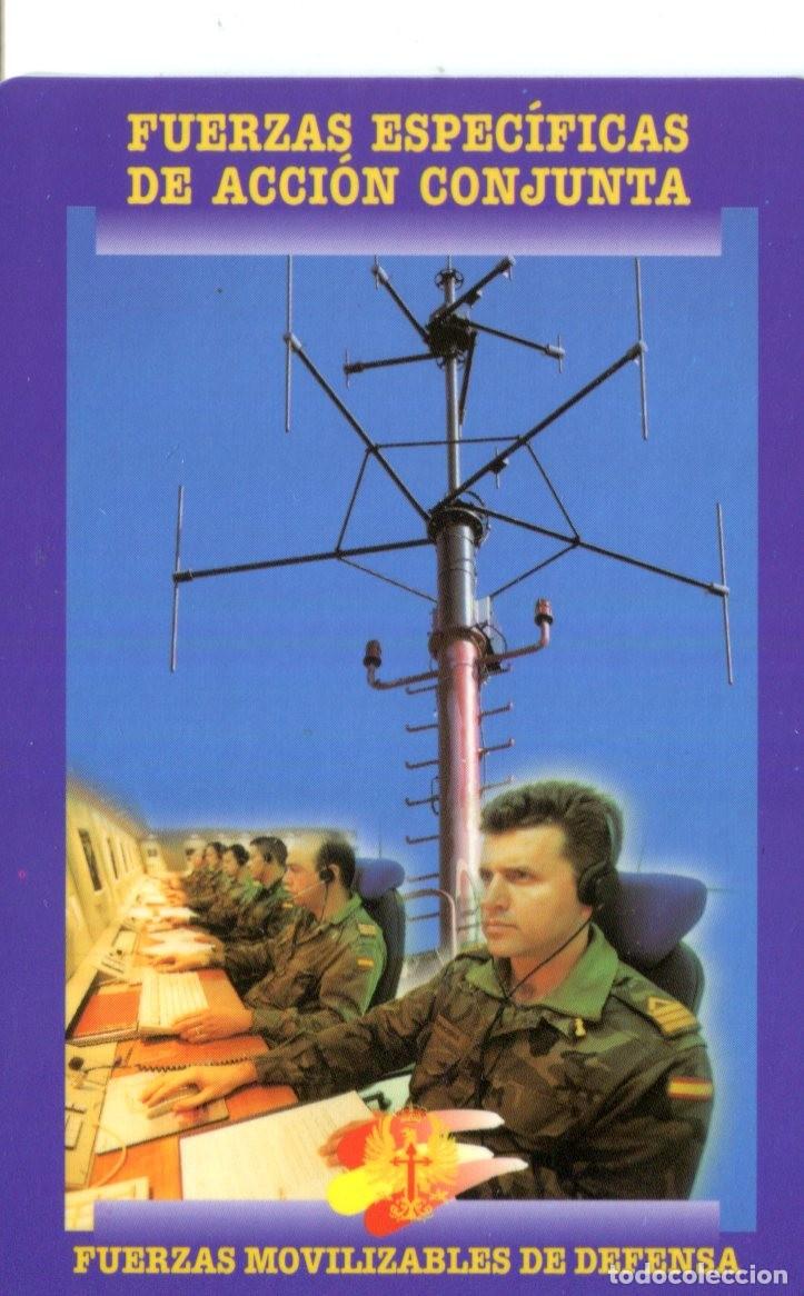 Coleccionismo calendarios: CALENDARIO MILITAR 2001 FUERZAS DE ACCION CONJUNTA - FUERZAS MOVILIZABLES DE DEFENSA