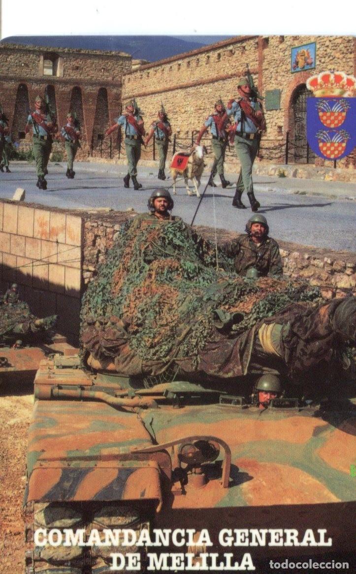 Coleccionismo calendarios: CALENDARIO MILITAR 2000 COMANDANCIA GENERAL DE MELILLA