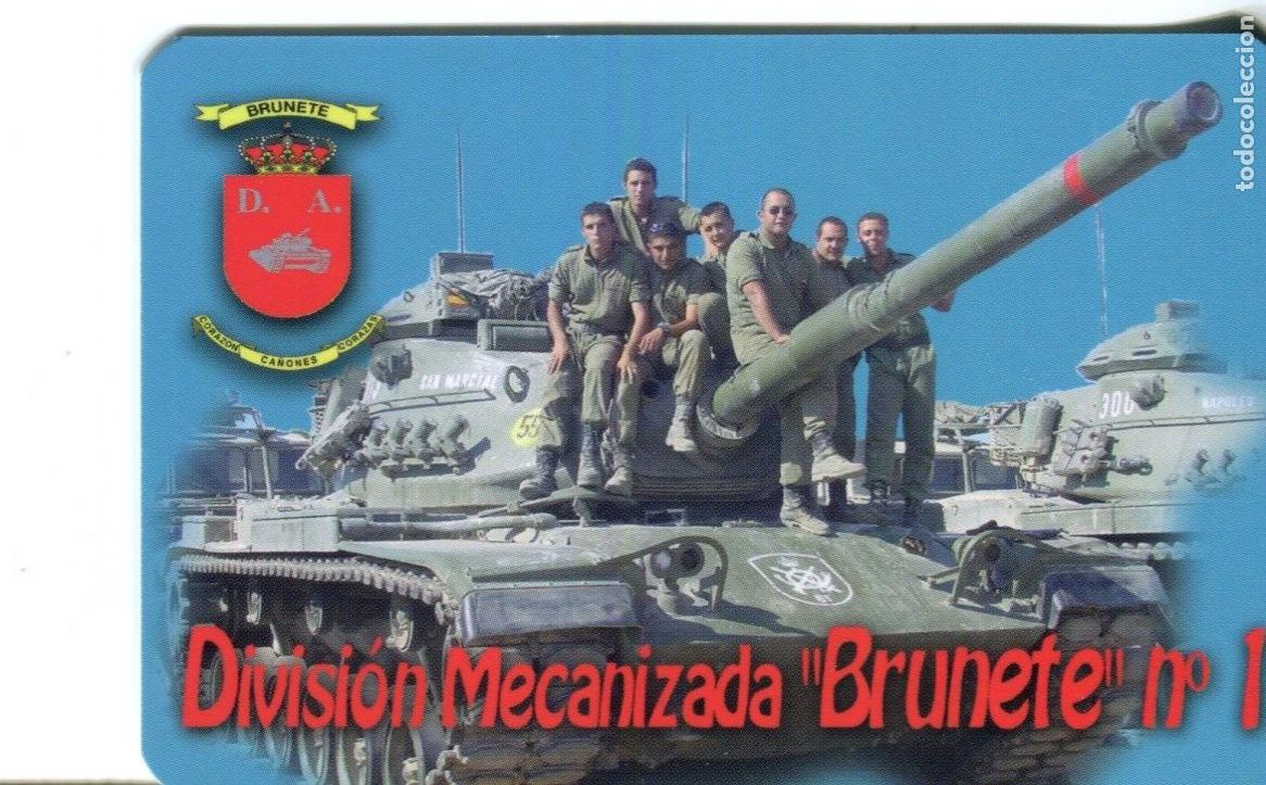 Coleccionismo calendarios: CALENDARIO MILITAR 2005 DIVISION MECANIZADA BRUNETE 1