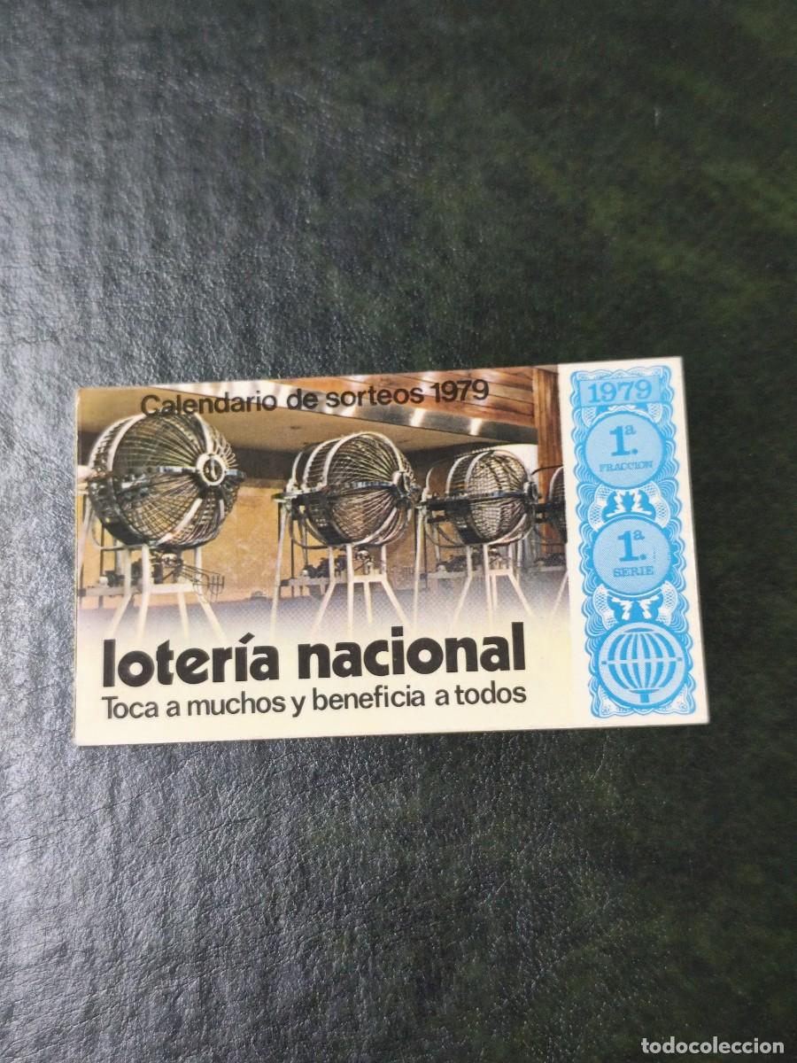 Coleccionismo calendarios: 4652 Calendario Loteria Nacional 1979