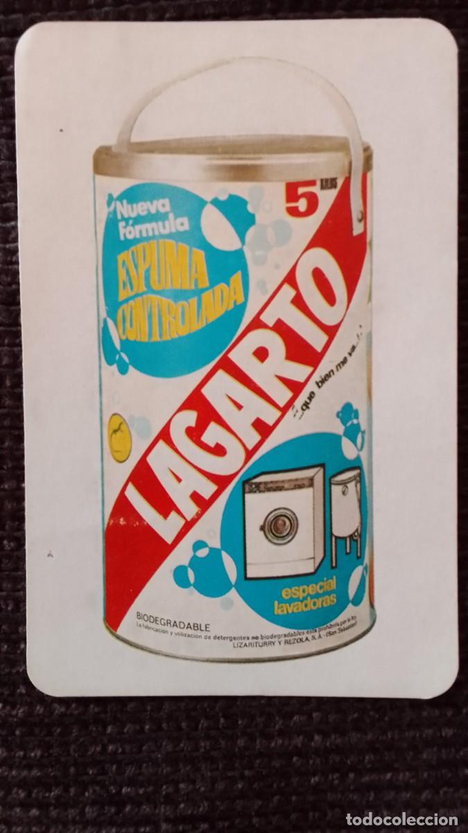 Coleccionismo calendarios: CALENDARIO DE BOLSILLO. FOURNIER. LAGARTO. A&Ntilde;O 1972.