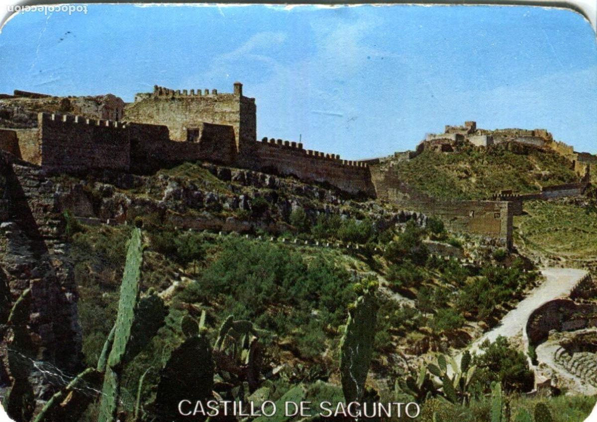 Coleccionismo calendarios: CALENDARIO DE BANCOS Y CAJAS. CASTILLO DE SAGUNTO. BANCO DE MADRID A&Ntilde;O 1977. VER FOTOS