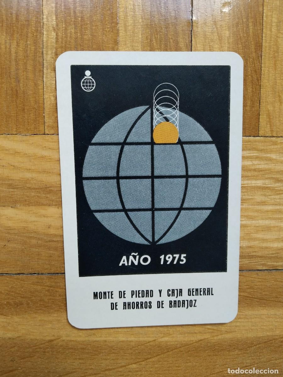 Colecionismo Calend&aacute;rios: CALENDARIO FOURNIER MONTE DE PIEDAD Y CAJA DE AHORROS DE BADAJOZ A&Ntilde;O 1975. VER FOTOS NUEVO
