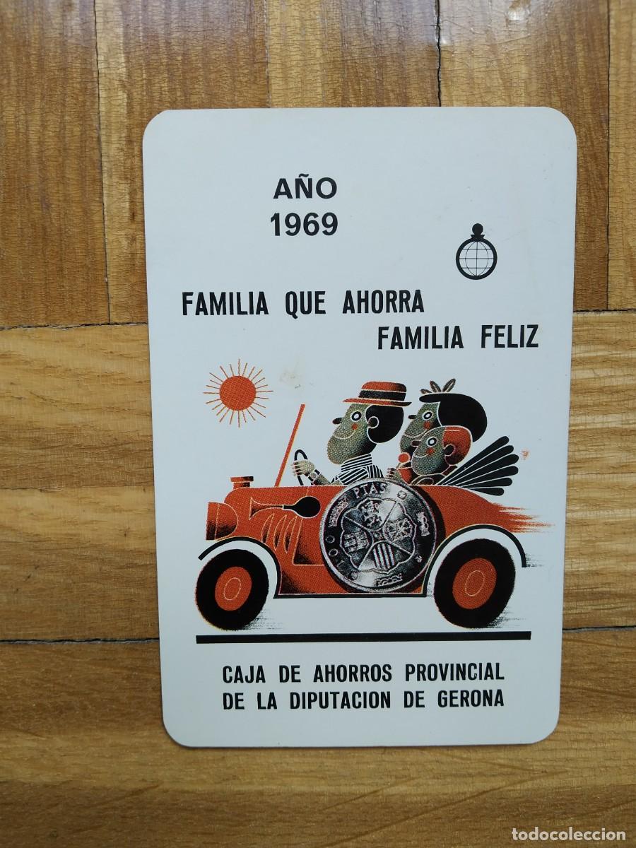 Collezionismo Calendari: CALENDARIO FOURNIER CAJA DE AHORROS PROVINCIAL DE GERONA A&Ntilde;O 1969 VER FOTOS