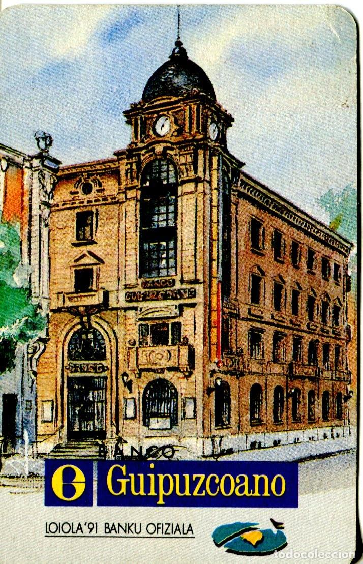 Collezionismo Calendari: EN VASCO BANCO GUIPUZCOANO, BANCO OFICIAL LOIOLA &lsquo;91. CALENDARIO FOURNIER DE 1991