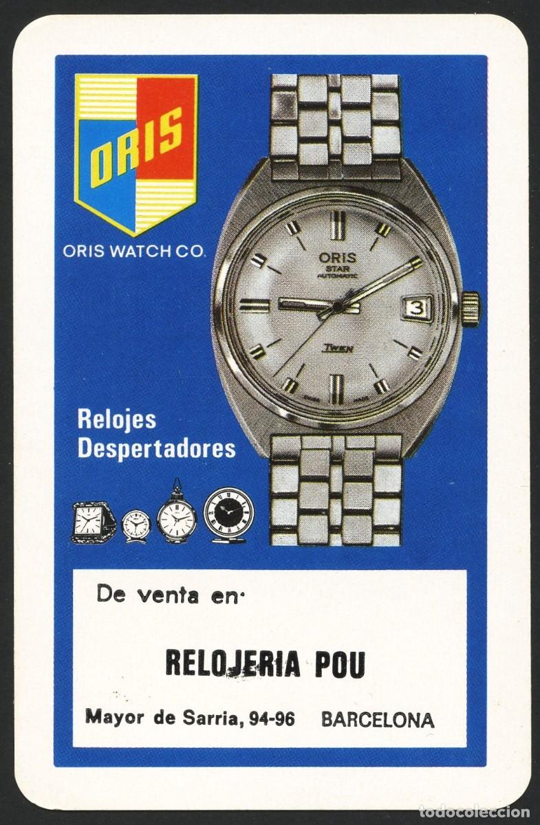 Coleccionismo calendarios: CALENDARIO DE BOLSILLO, RELOJES DESPERTADORES ORIS, 1970, H. FOURNIER