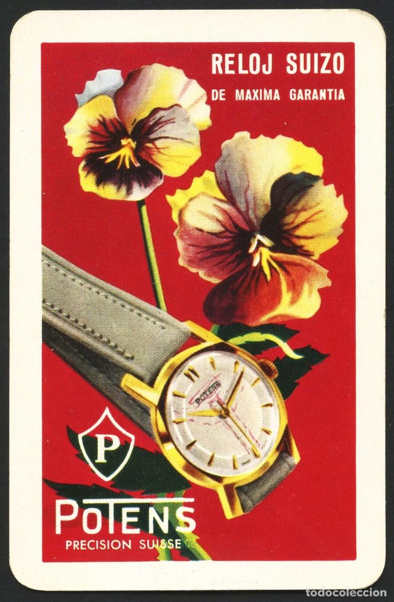 Coleccionismo calendarios: CALENDARIO DE BOLSILLO, RELOJ SUIZO POTENS, 1963, H. FOURNIER