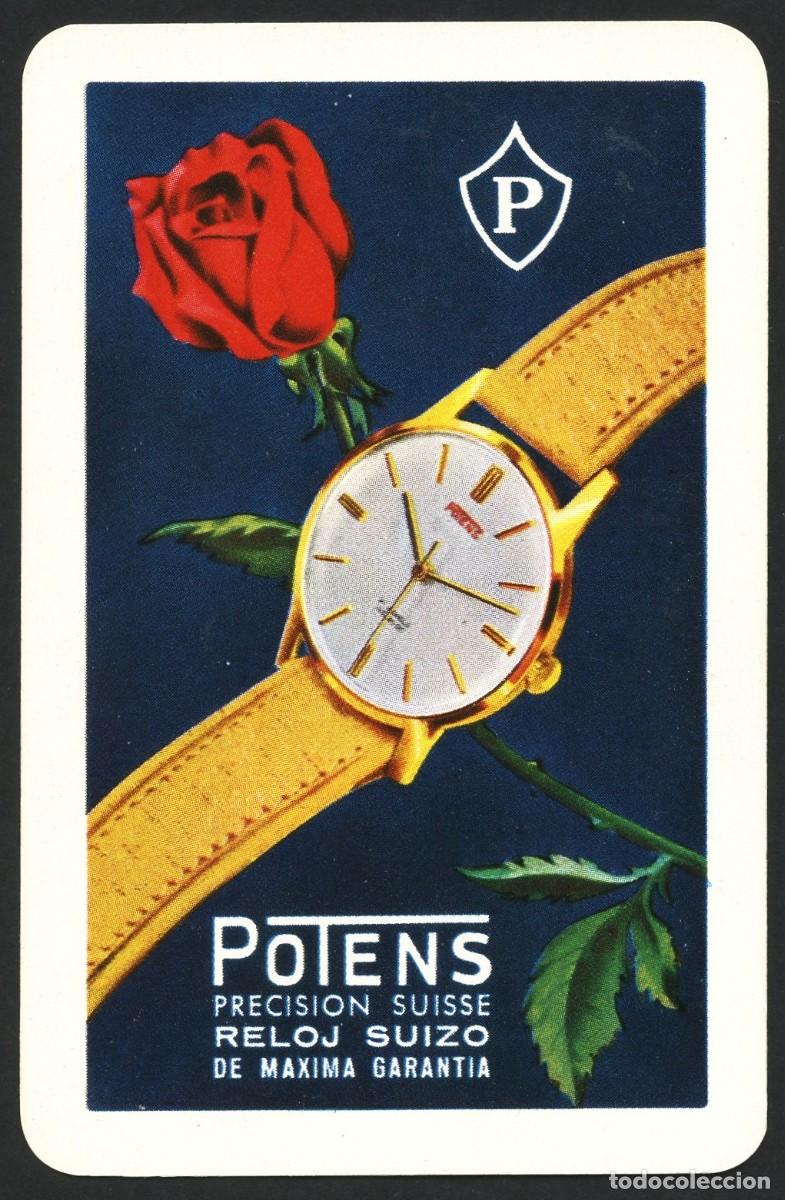 Coleccionismo calendarios: CALENDARIO DE BOLSILLO, RELOJ SUIZO POTENS, 1964, H. FOURNIER