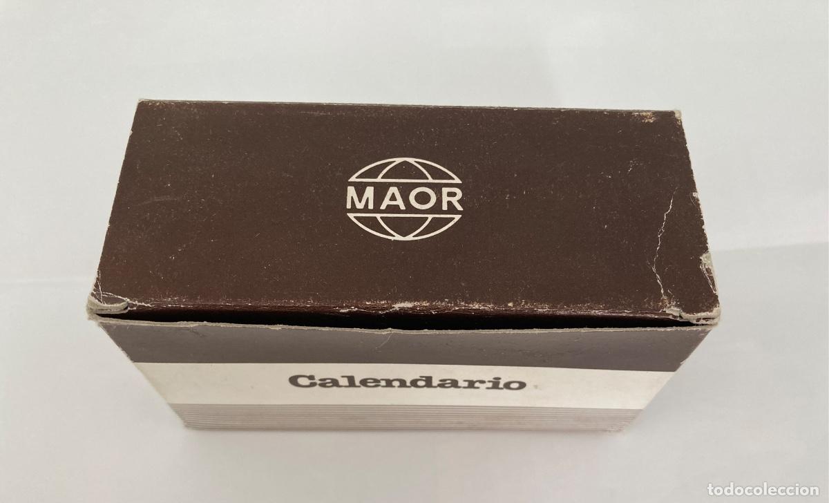Coleccionismo calendarios: Calendario universal de mesa MAOR - Foto 4