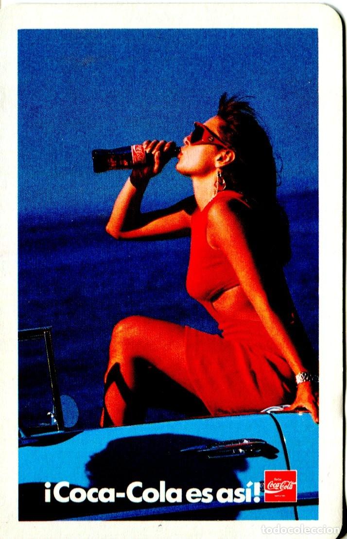 Coleccionismo calendarios: CALENDARIO FOURNIER COCA COLA A&Ntilde;O 1989 BEBIDA