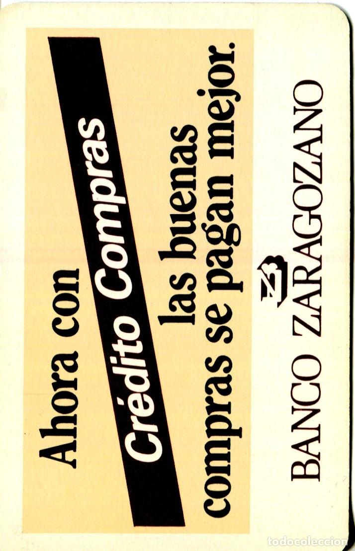 Coleccionismo calendarios: CALENDARIO FOURNIER 1983 BANCO ZARAGOZANO CREDITO COMPRAS