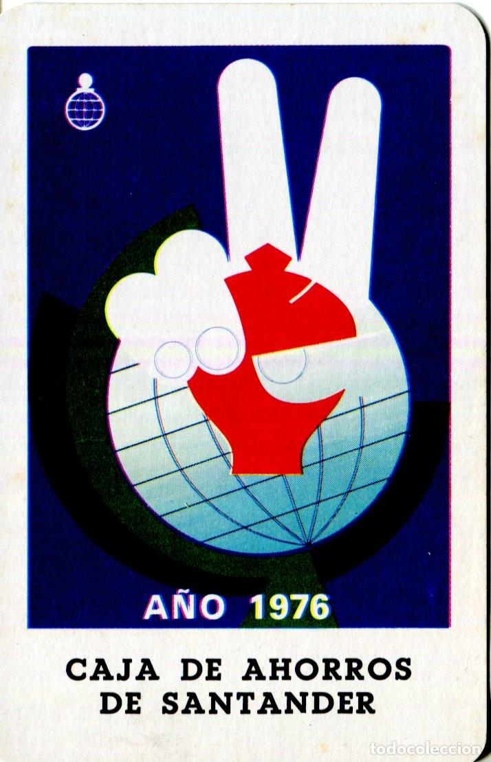 Collectionnisme Calendriers: CALENDARIO FOURNIER 1976 - CAJA DE AHORROS DE SANTANDER