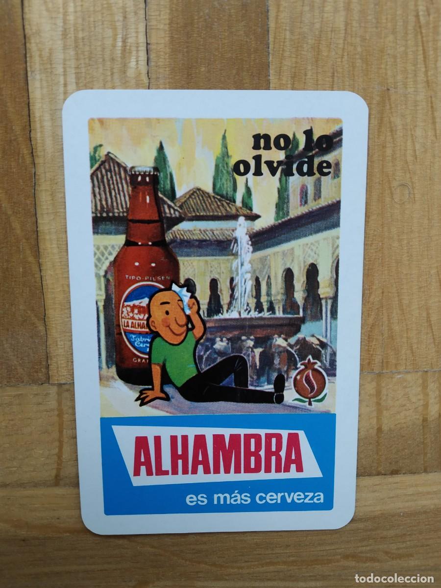 Coleccionismo calendarios: CALENDARIO FOURNIER CERVEZAS ALHAMBRA A&Ntilde;O 1972 VER FOTOS NUEVO