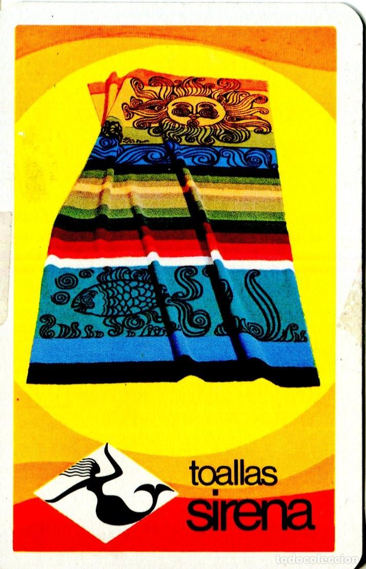 Coleccionismo calendarios: CALENDARIO DE BOLSILLO. A&Ntilde;O 1971. FOURNIER. TOALLAS SIRENA