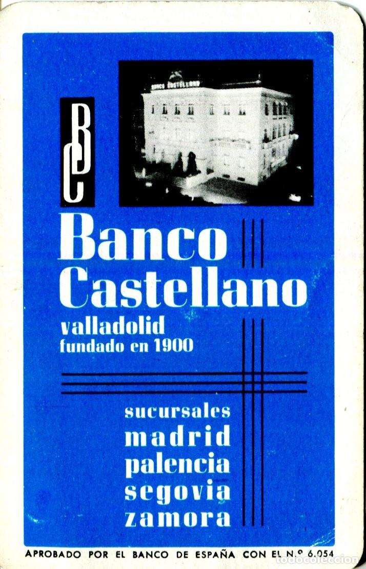 Coleccionismo calendarios: CALENDARIO DE BOLSILLO FOURNIER - 1964 BANCO CASTELLANO VALLADOLID ZAMORA PALENCIA MADRID