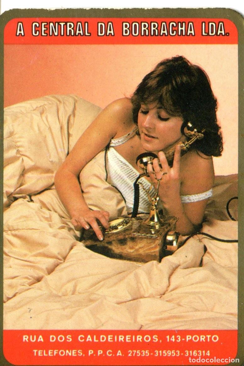 Coleccionismo calendarios: Calendario Extranjero Chica Mujer - A&ntilde;o 1982 - A CENTRAL DA BORRACHA
