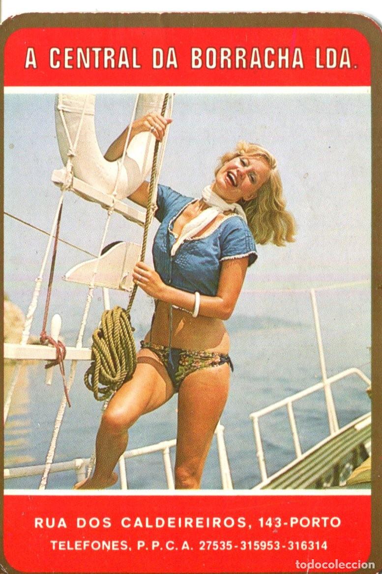 Coleccionismo calendarios: Calendario Extranjero Chica Mujer - A&ntilde;o 1981 - A CENTRAL DA BORRACHA