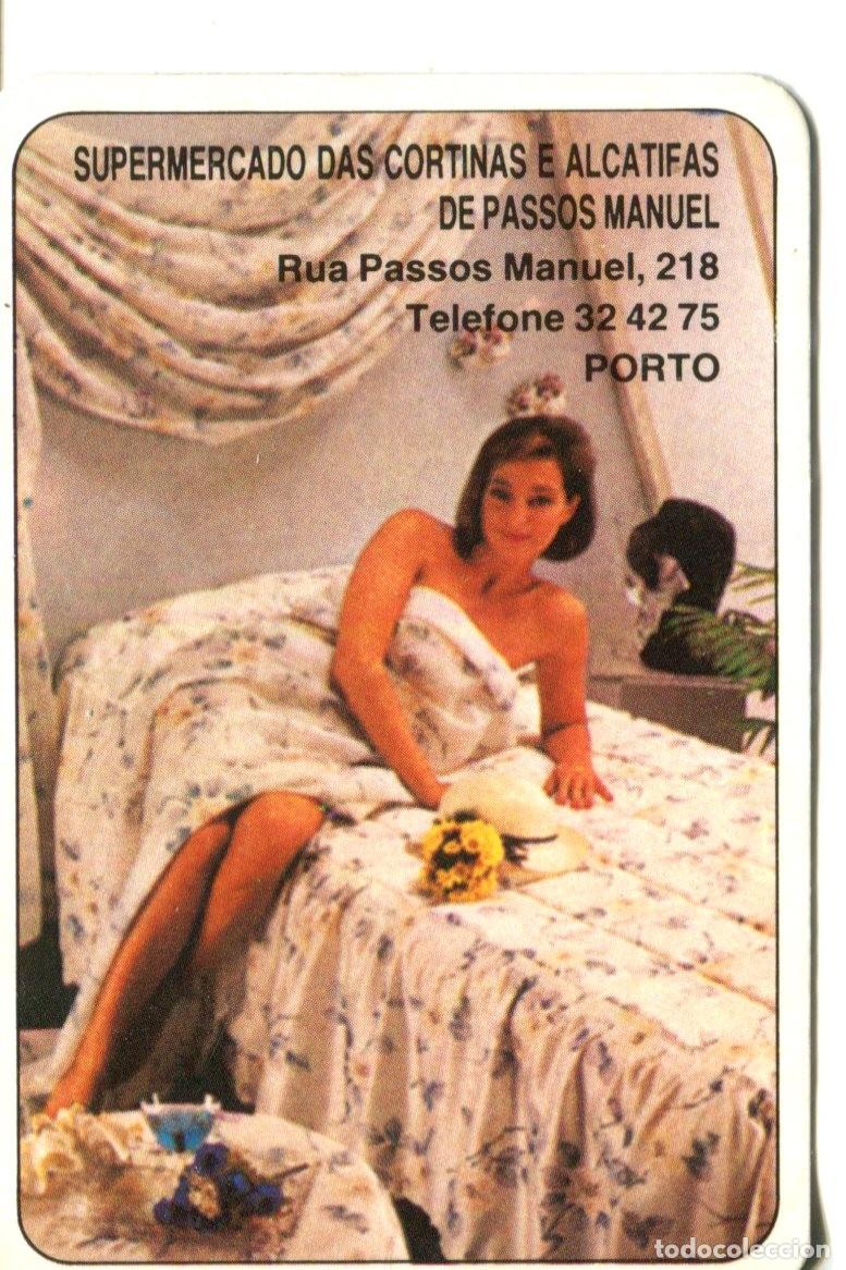 Coleccionismo calendarios: CALENDARIO BOLSILLO MUJER CHICA, A&Ntilde;O 1986 - SUPERMERCADO DAS CORTINAS - PORTO