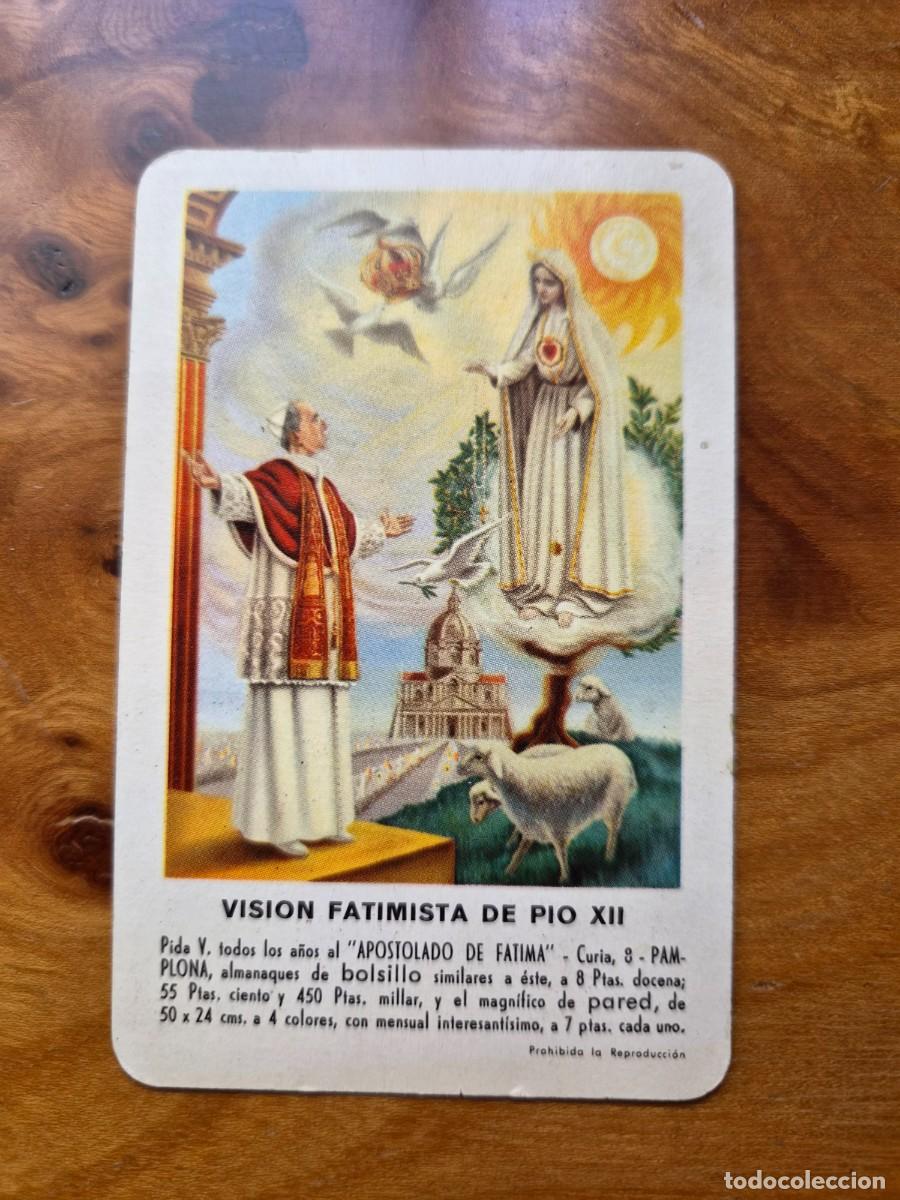 Sammeln von Kalendern: CALENDARIO FOURNIER APOSTOLADO FATIMA 1960