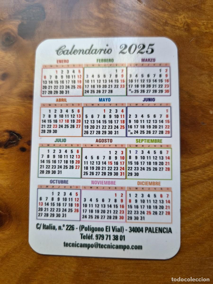 Coleccionismo calendarios: CALENDARIO TECNICAMPO 2025 - Foto 2
