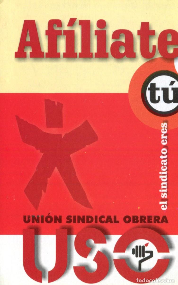 Coleccionismo calendarios: CALENDARIO SINDICATO POLITICO A&Ntilde;O 2003 USO UNION SINDICAL OBRERA AFILIATE