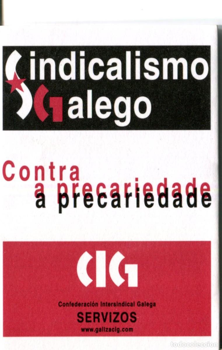 Coleccionismo calendarios: CALENDARIO POLITICO SINDICATO A&Ntilde;O 2006 CONFEDERACION INTERSINDICAL GALEGA