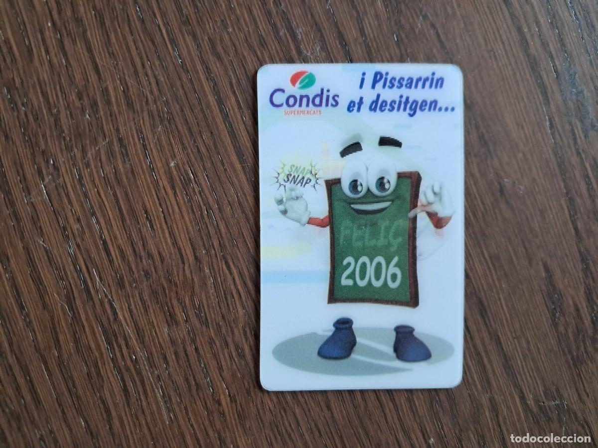 Coleccionismo calendarios: calendario de publicidad, condis, en catal&aacute;n, a&ntilde;o 2006.