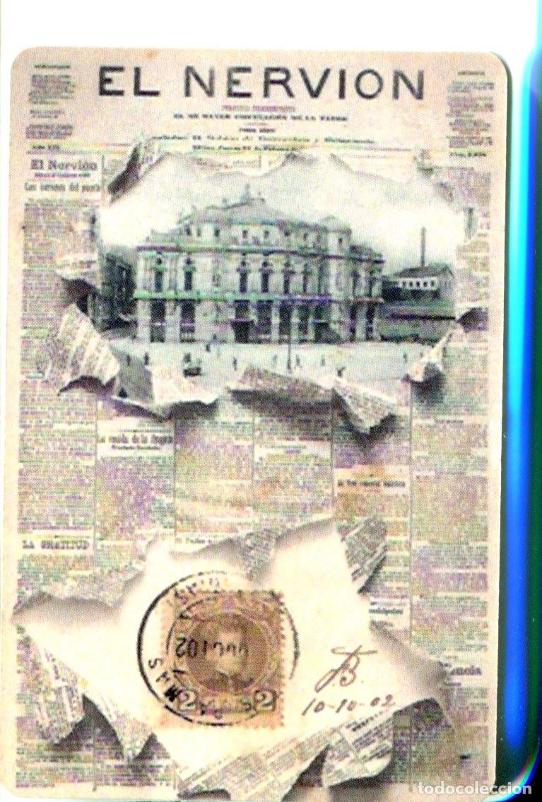 Coleccionismo calendarios: CALENDARIO 2013 PERIODICO VASCO EL NERVION Editado por Filatelia Boulandier
