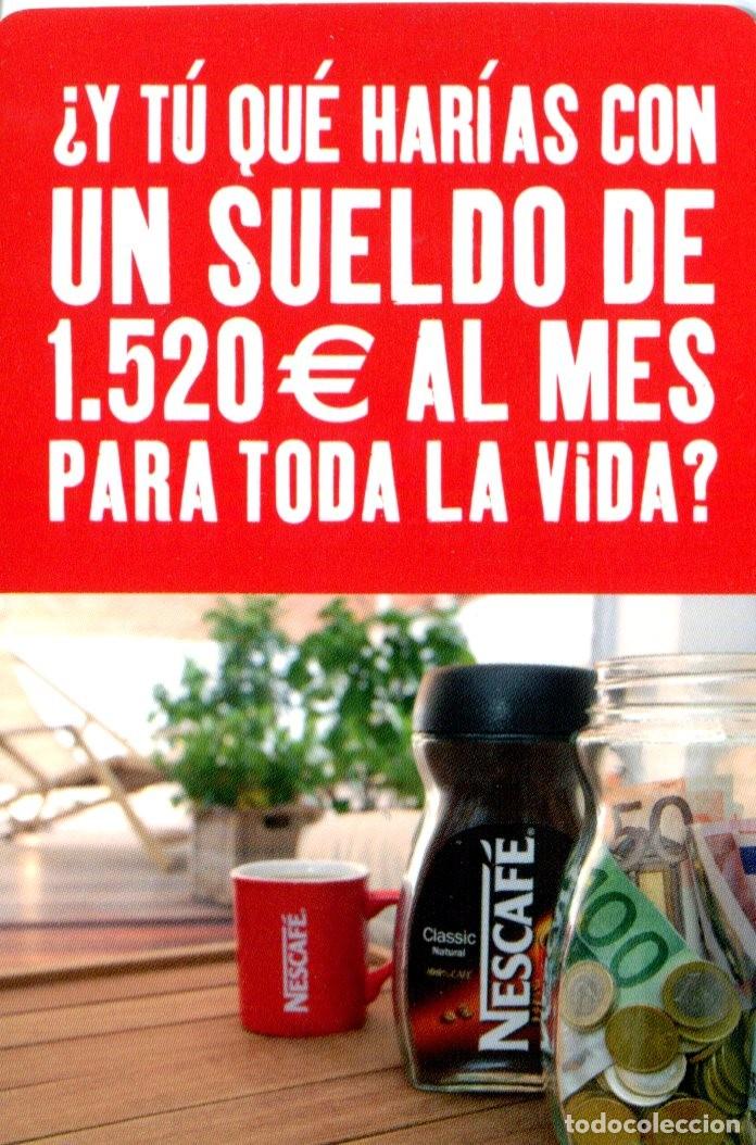 Coleccionismo calendarios: CALENDARIO PUBLICIDAD - CAFE - NESCAFE - A&Ntilde;O 2007