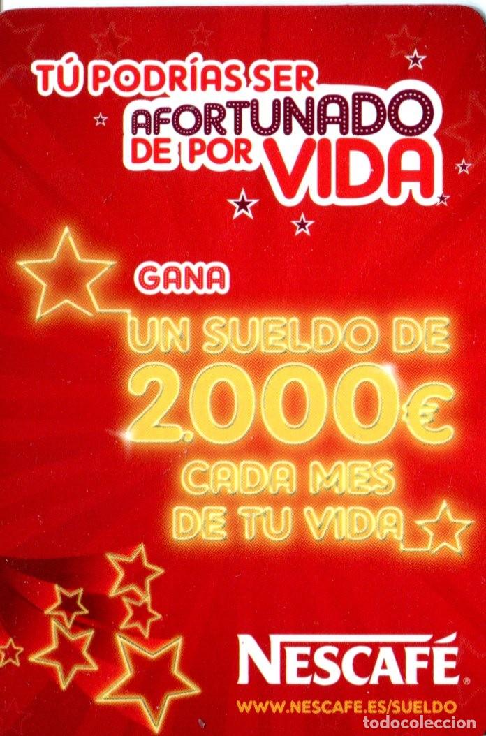 Coleccionismo calendarios: CALENDARIO PUBLICIDAD - CAFE - NESCAFE - A&Ntilde;O 2009
