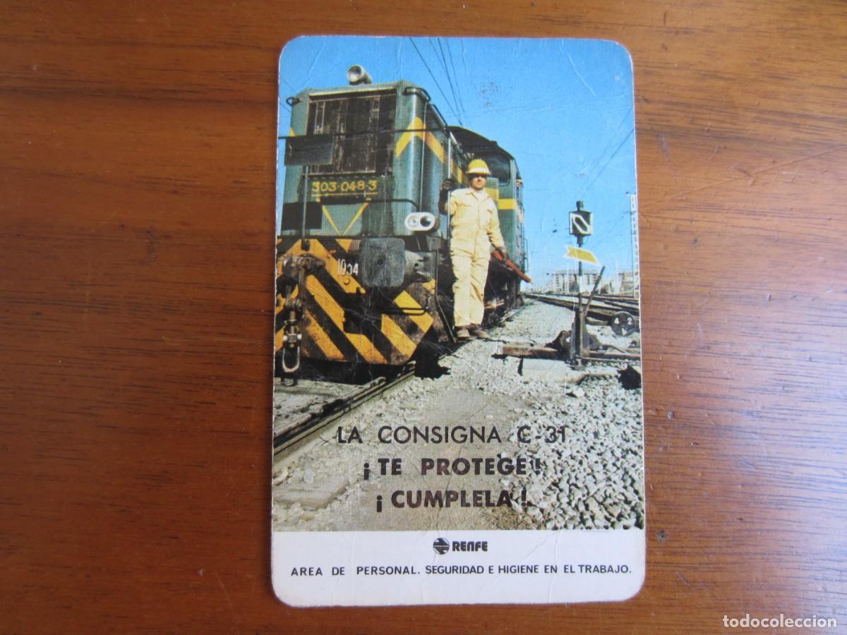 Sammeln von Kalendern: CALENDARIO POSIBLE FOURNIER NO LO PONE-RENFE-DEL 1982 VER FOTOS