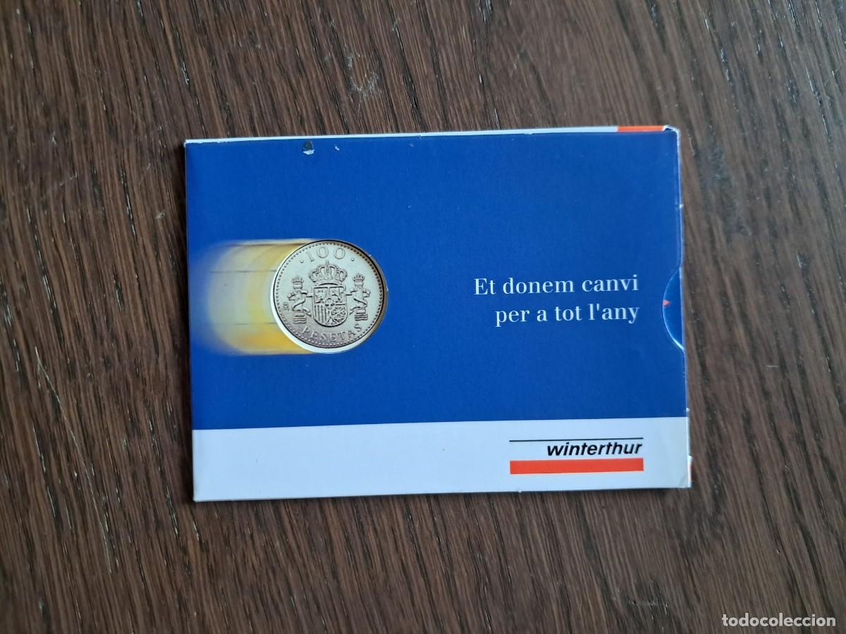 Coleccionismo calendarios: calendario de publicidad, seguros winterthur, a&ntilde;o 1999, en catal&aacute;n.