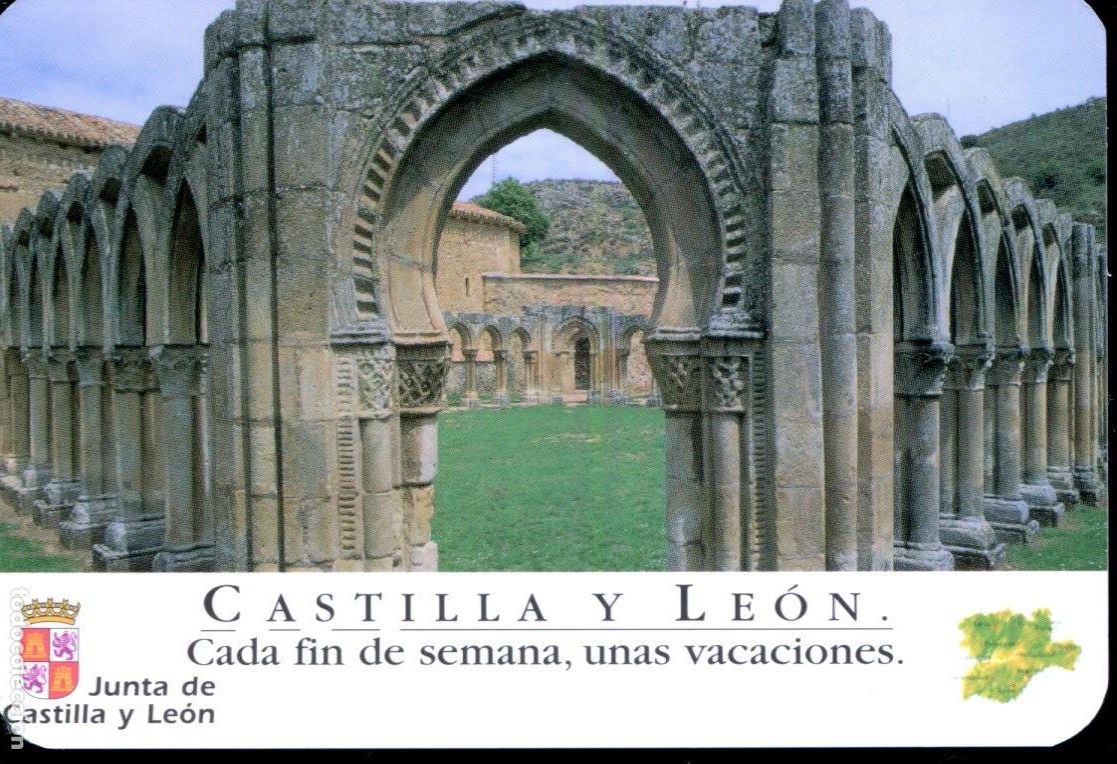 Coleccionismo calendarios: CALENDARIO DE PUBLICIDAD - 1998 - JUNTA DE CASTILLA Y LE&Oacute;N - SAN JUAN DE DUERO (SORIA)