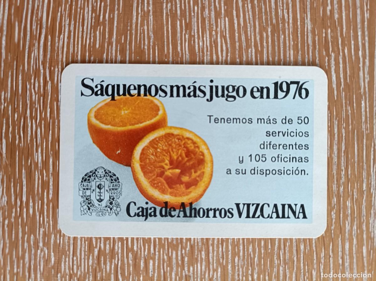 Sammeln von Kalendern: CALENDARIO BOLSILLO - A&Ntilde;O 1976 - FOURNIER - CAJA DE AHORROS VIZCAINA