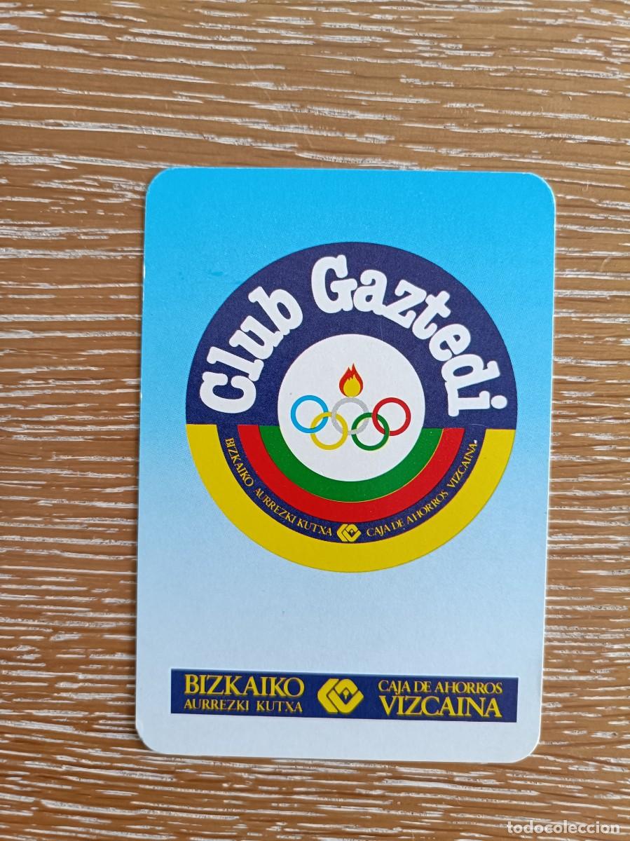 Colecionismo Calend&aacute;rios: CALENDARIO BOLSILLO - A&Ntilde;O 1988 - CAJA DE AHORROS VIZCAINA - CLUB GAZTEDI - BIZKAIKO AURREZKI KUTXA