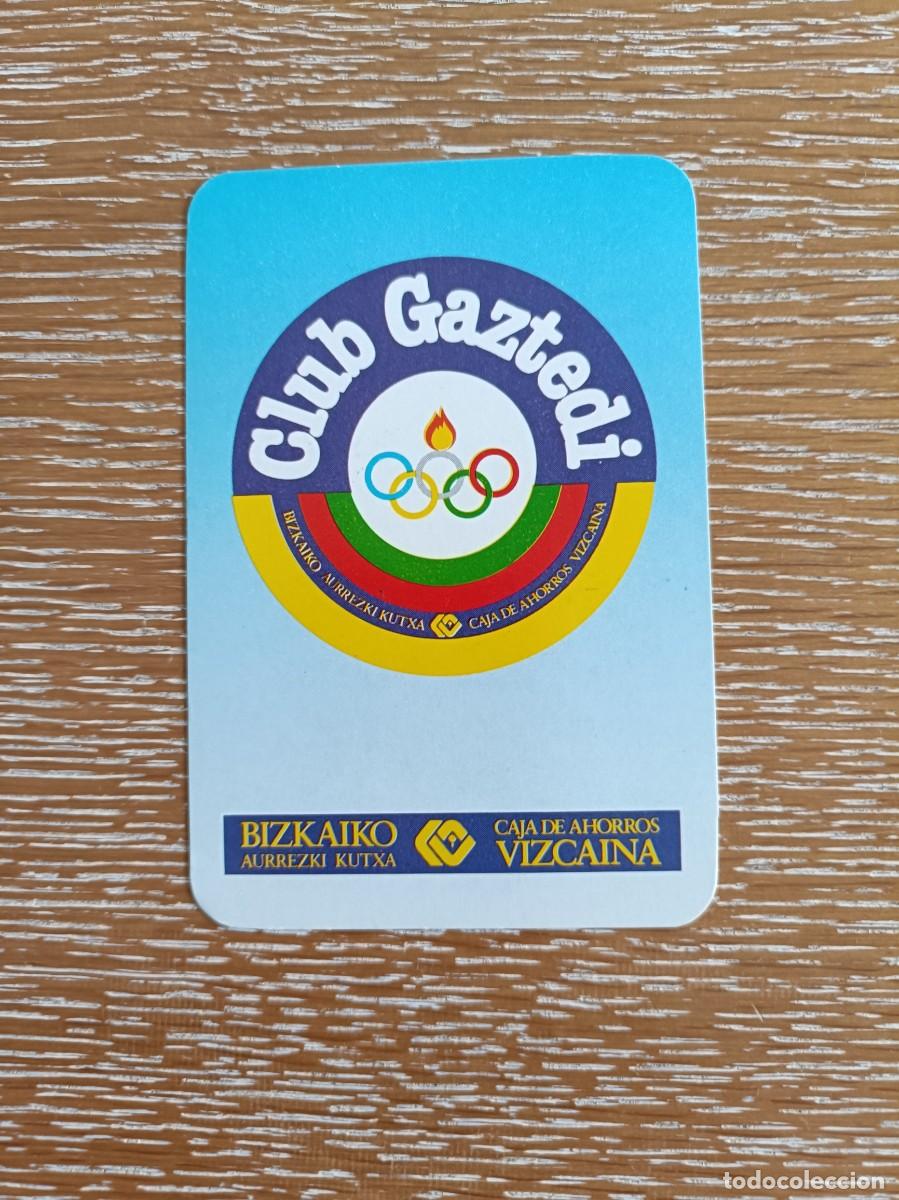 Colecionismo Calend&aacute;rios: CALENDARIO BOLSILLO - A&Ntilde;O 1989 - CAJA DE AHORROS VIZCAINA - CLUB GAZTEDI - BIZKAIKO AURREZKI KUTXA