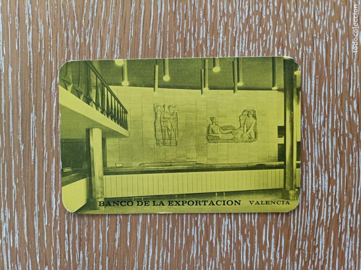 Colecionismo Calend&aacute;rios: CALENDARIO BOLSILLO - A&Ntilde;O 1966 - BANCO DE LA EXPORTACI&Oacute;N - VALENCIA - CAJA