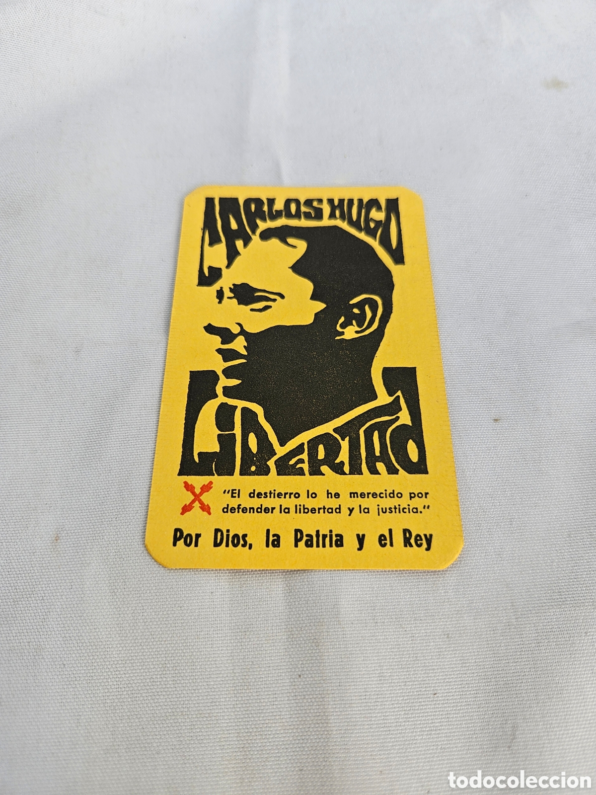 Coleccionismo calendarios: CALENDARIO CARLOS HUGO LIBERTAD 1972. POR DIOS, LA PATRIA Y EL REY