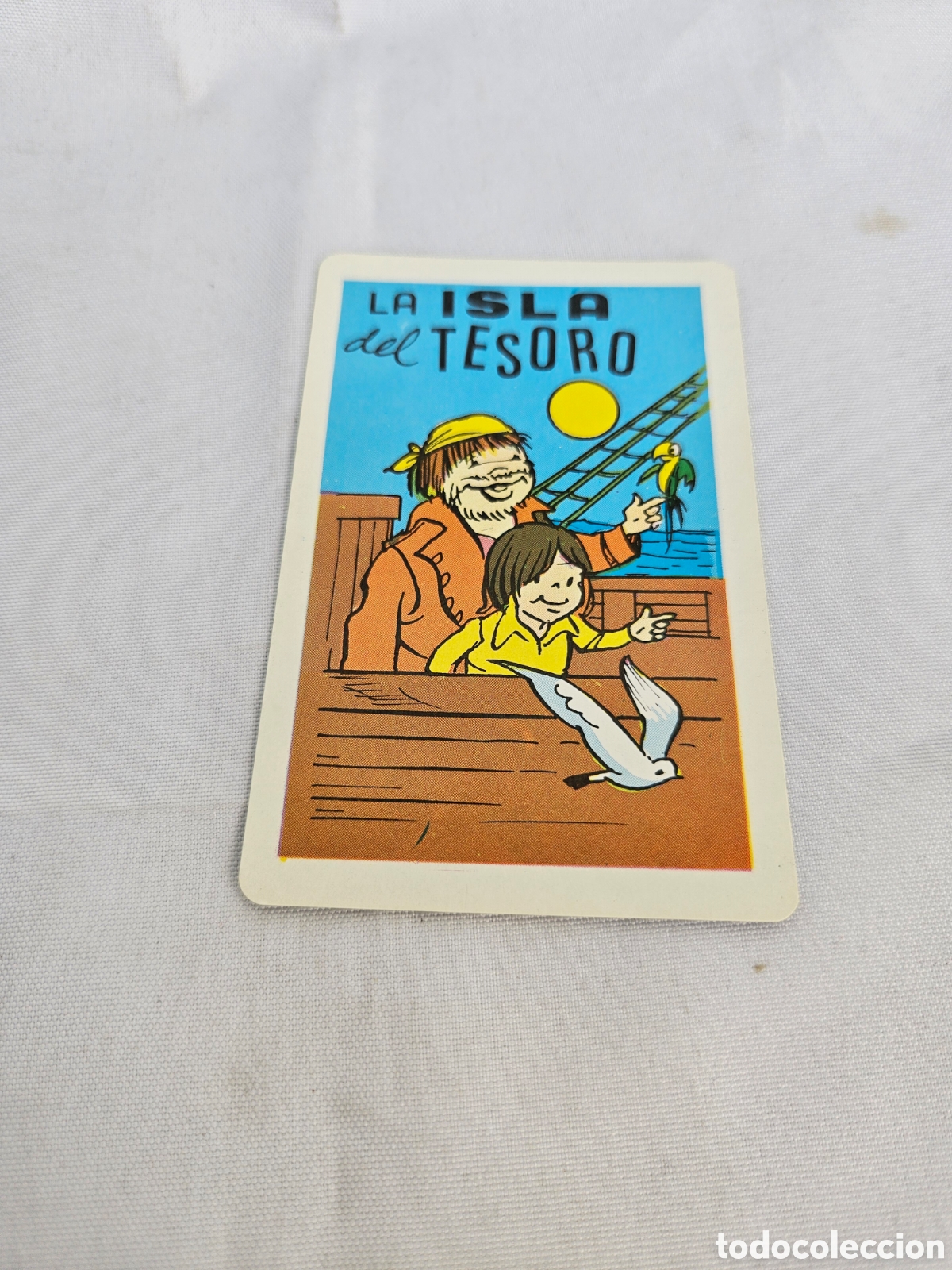 Coleccionismo calendarios: CALENDARIO CUENTO LA ISLA DEL TESORO. NAIPES COMAS. 1986