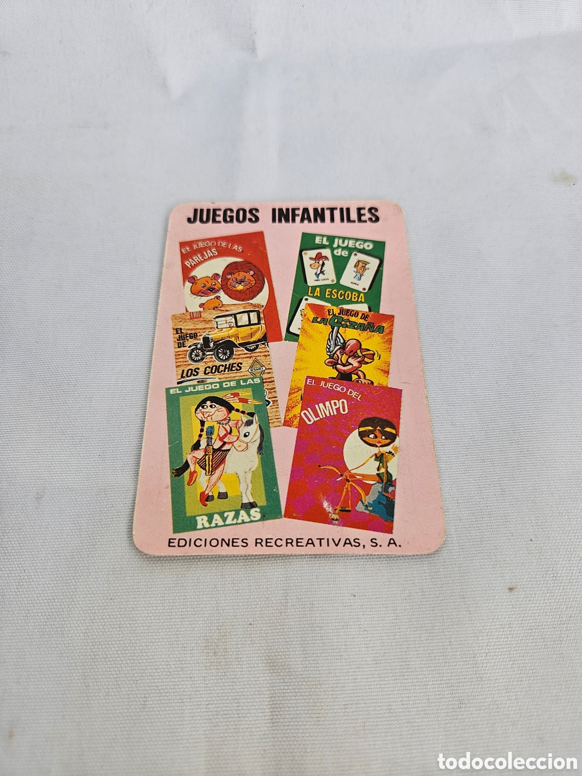 Collectionnisme Calendriers: CALENDARIO PUBLICIDAD JUEGOS INFANTILES. EDICIONES RECREATIVAS S.A. 1977