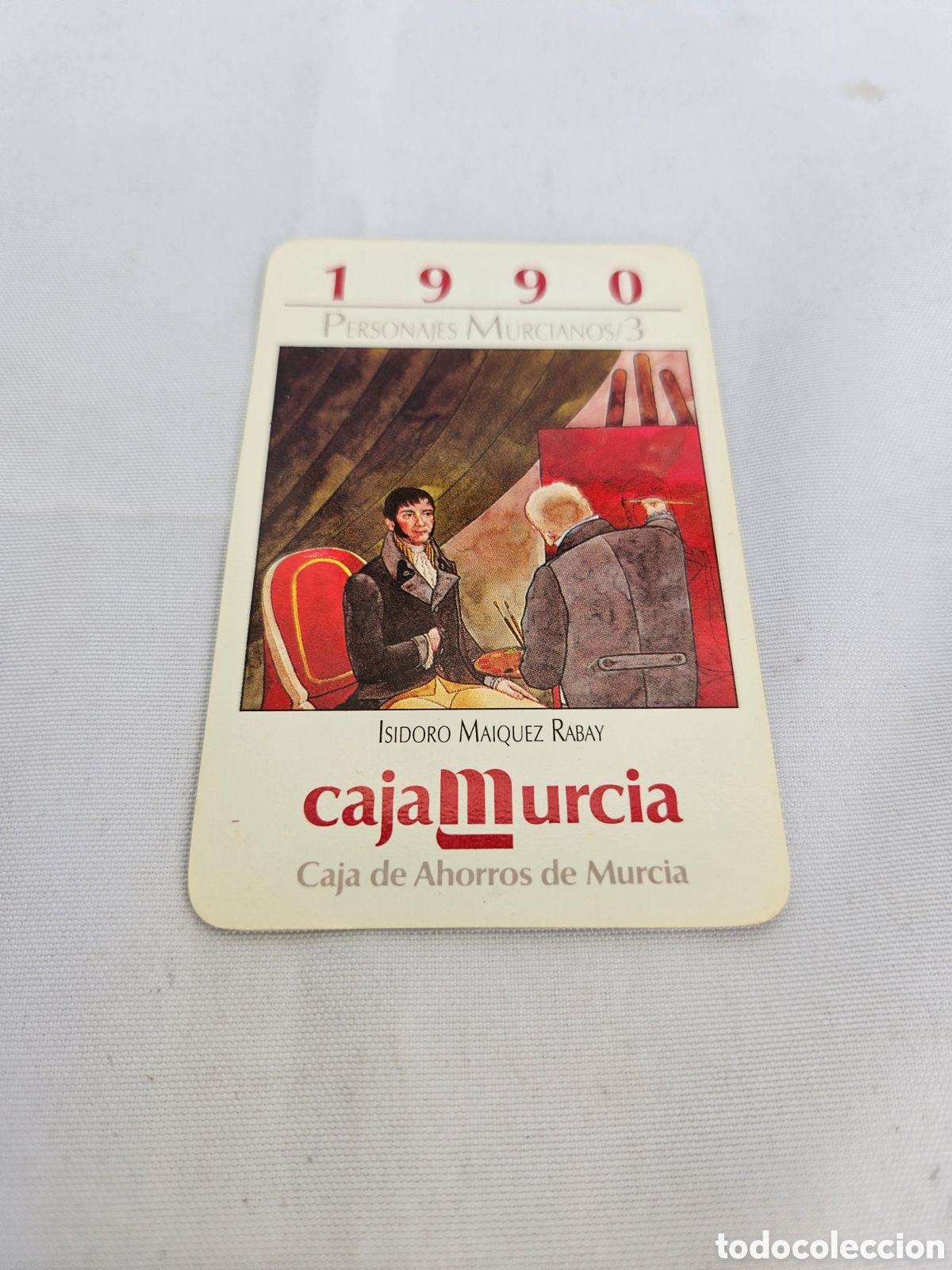 Collezionismo Calendari: CALENDARIO PUBLICIDAD CAJA MURCIA. ISIDORO MAIQUEZ RABAY. 1990