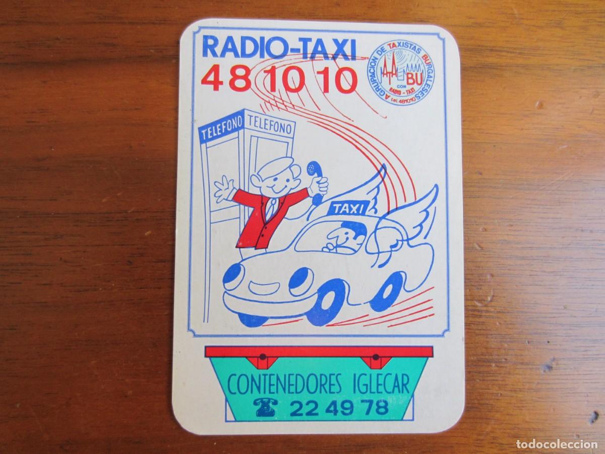 Colecionismo Calend&aacute;rios: CALENDARIO NO FOURNIER-RADIO TAXI BURGOS-DEL 1992 VER FOTOS