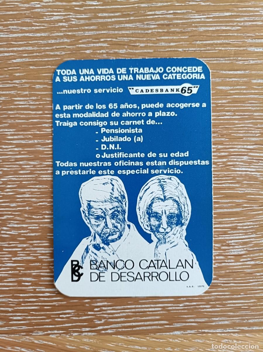 Collezionismo Calendari: CALENDARIO BOLSILLO - A&Ntilde;O 1980 - BANCO CATAL&Aacute;N DE DESARROLLO - CADESBANK - CAJA