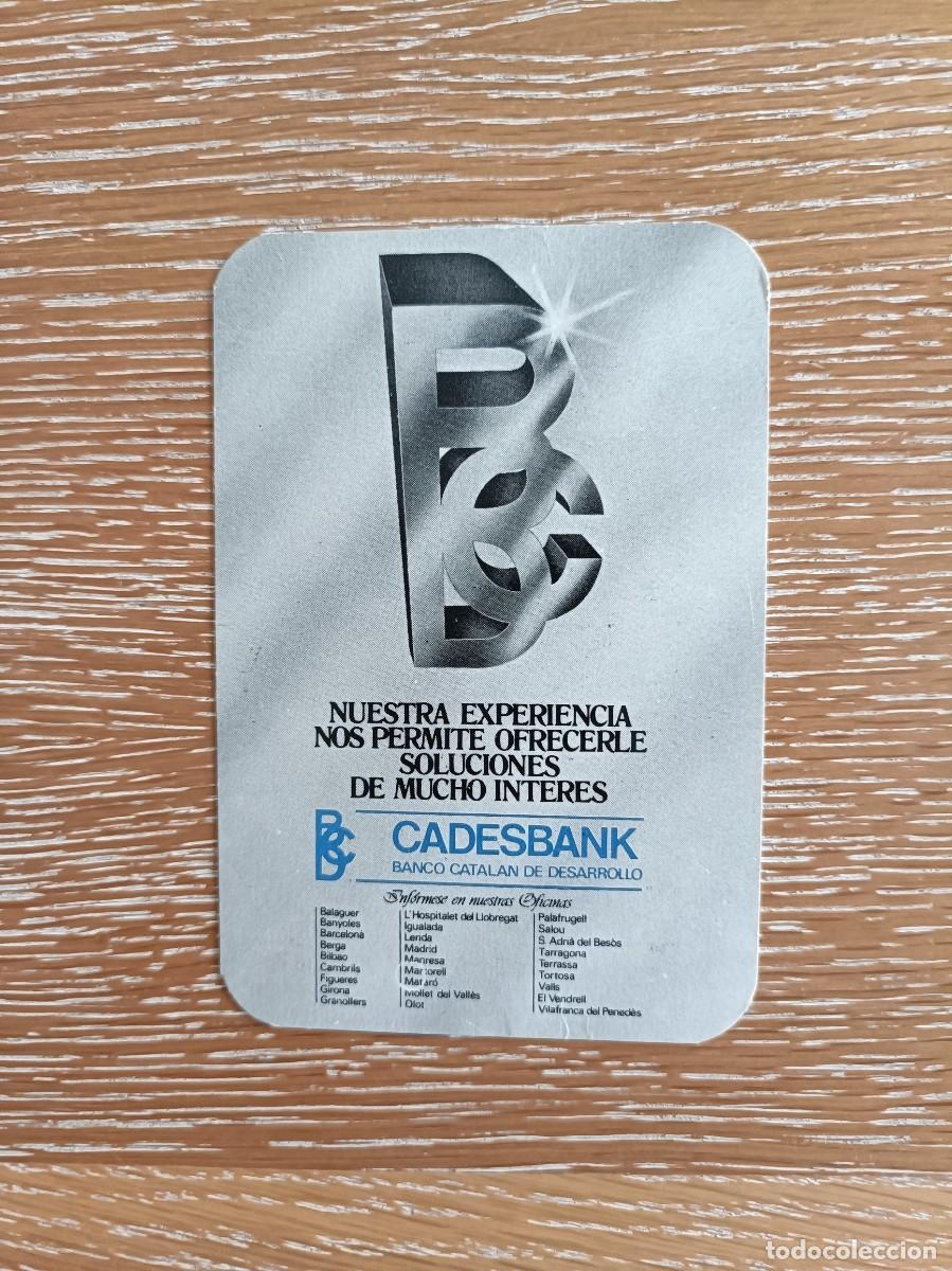 Collezionismo Calendari: CALENDARIO BOLSILLO - A&Ntilde;O 1980 - BANCO CATAL&Aacute;N DE DESARROLLO - CADESBANK - CAJA