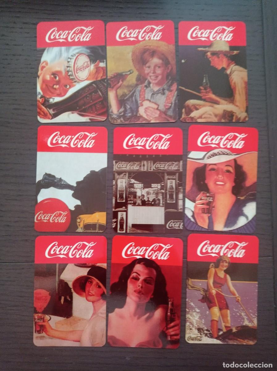 Collezionismo Calendari: CALENDARIO PUBLICITARIO. COCA COLA. 9 CALENDARIOS. SERIE COMPLETA. A&Ntilde;O 2014