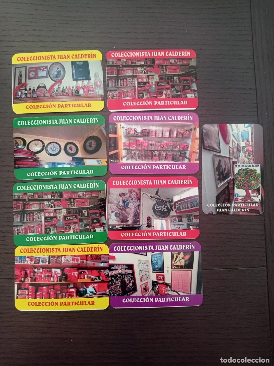 Collezionismo Calendari: CALENDARIO PUBLICITARIO. COCA COLA. 9 CALENDARIOS. SERIE COMPLETA. A&Ntilde;O 2025