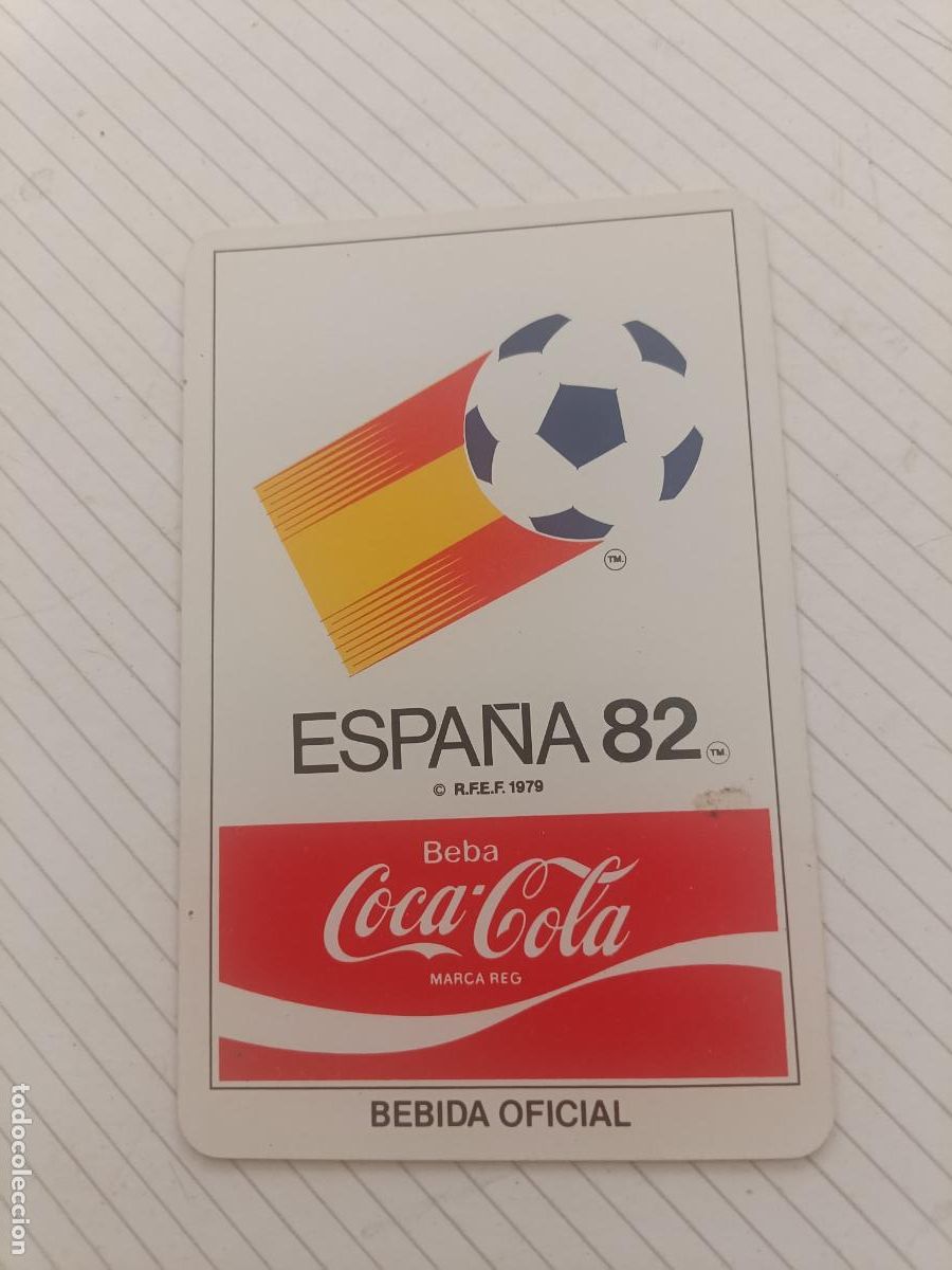 Coleccionismo calendarios: CALENDARIO FOURNIER 1982 COCA COLA