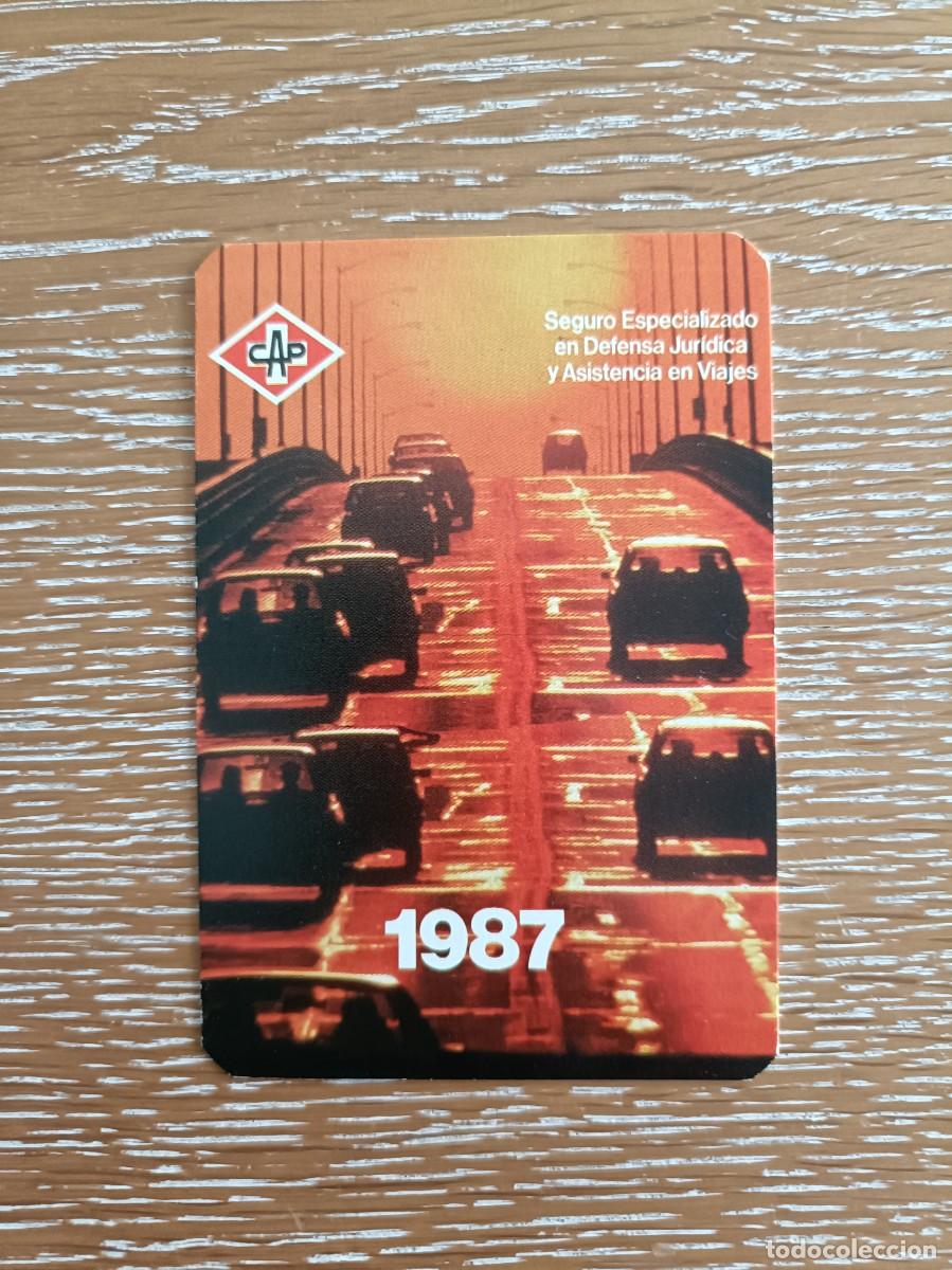 Collezionismo Calendari: CALENDARIO BOLSILLO - A&Ntilde;O 1987 - CAP COMPA&Ntilde;IA DE ASISTENCIA Y PROTECCI&Oacute;N INTERNACIONAL - SEGURO