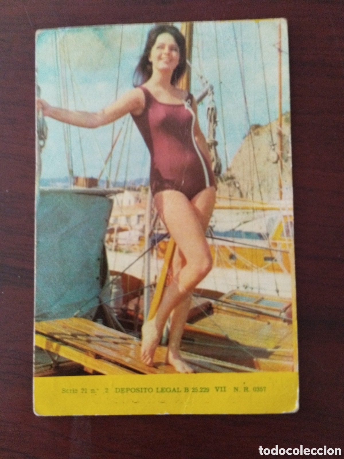 Coleccionismo calendarios: Calendario de series amarilla con publicidad de Aranda de Duero a&ntilde;o 1966