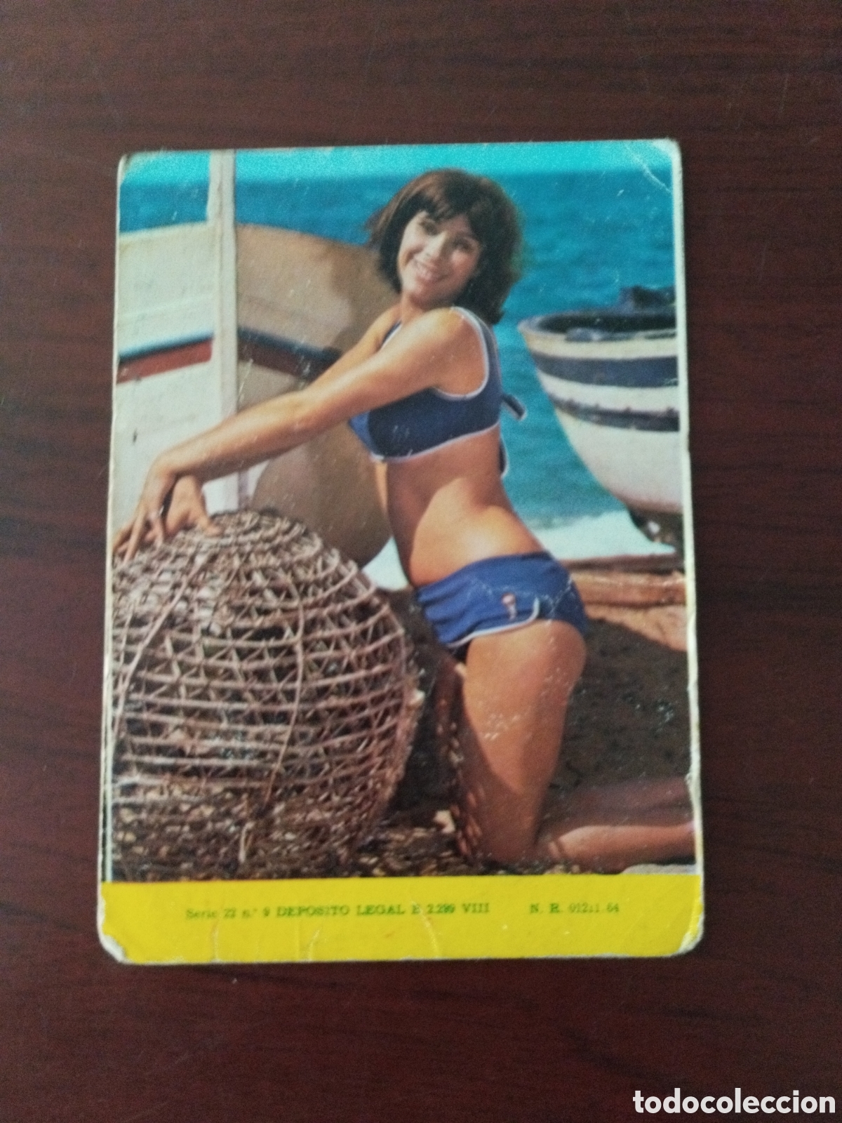 Coleccionismo calendarios: Calendario de serie amarilla con publicidad de &Aacute;vila a&ntilde;o 1968